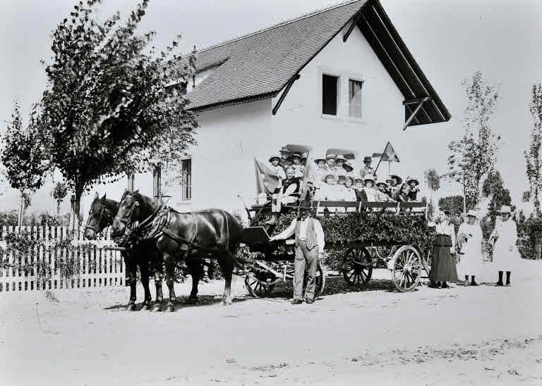 Gampelen Schulreise 1923