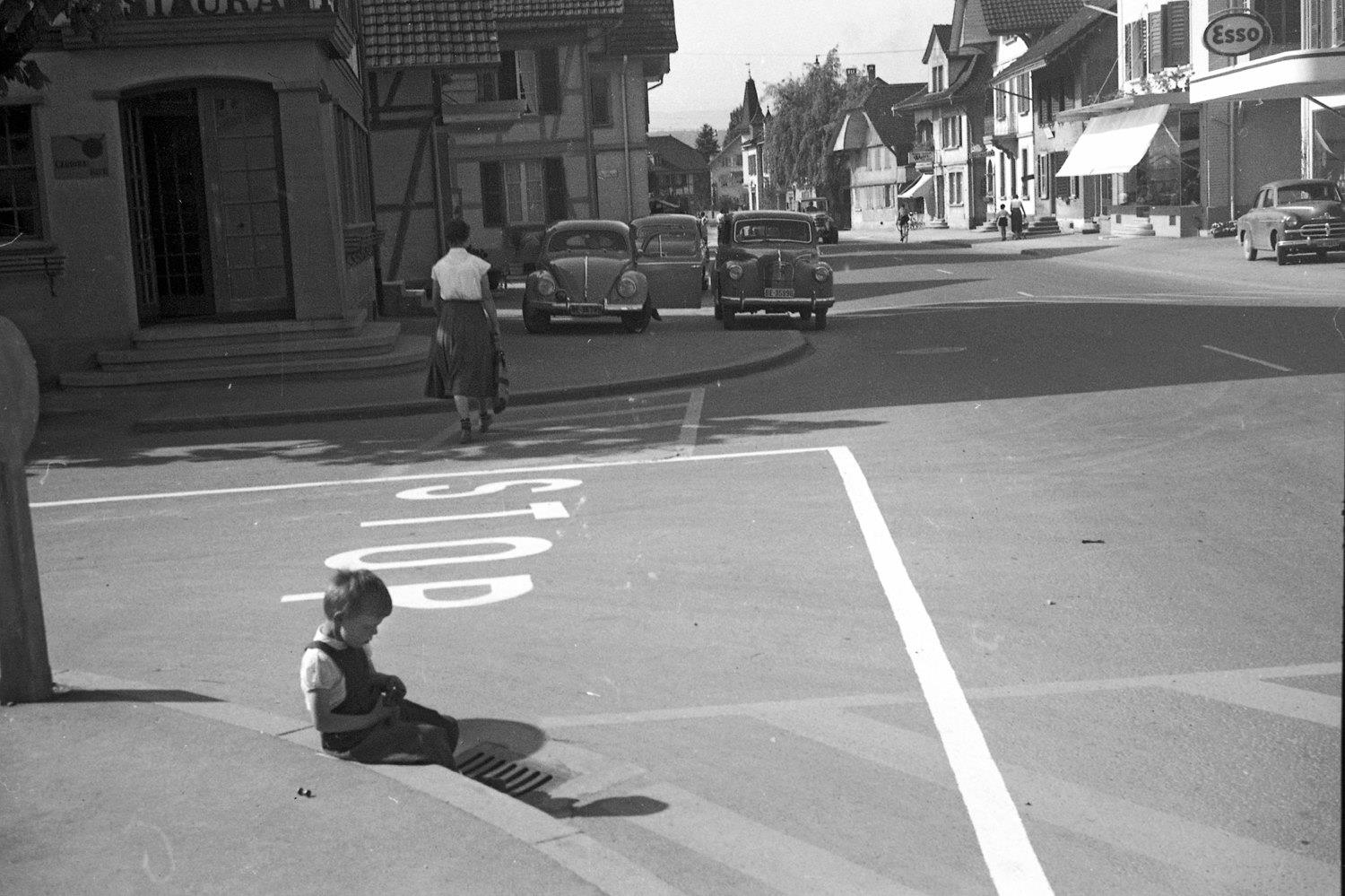 lyss 1956 Hauptstrasse